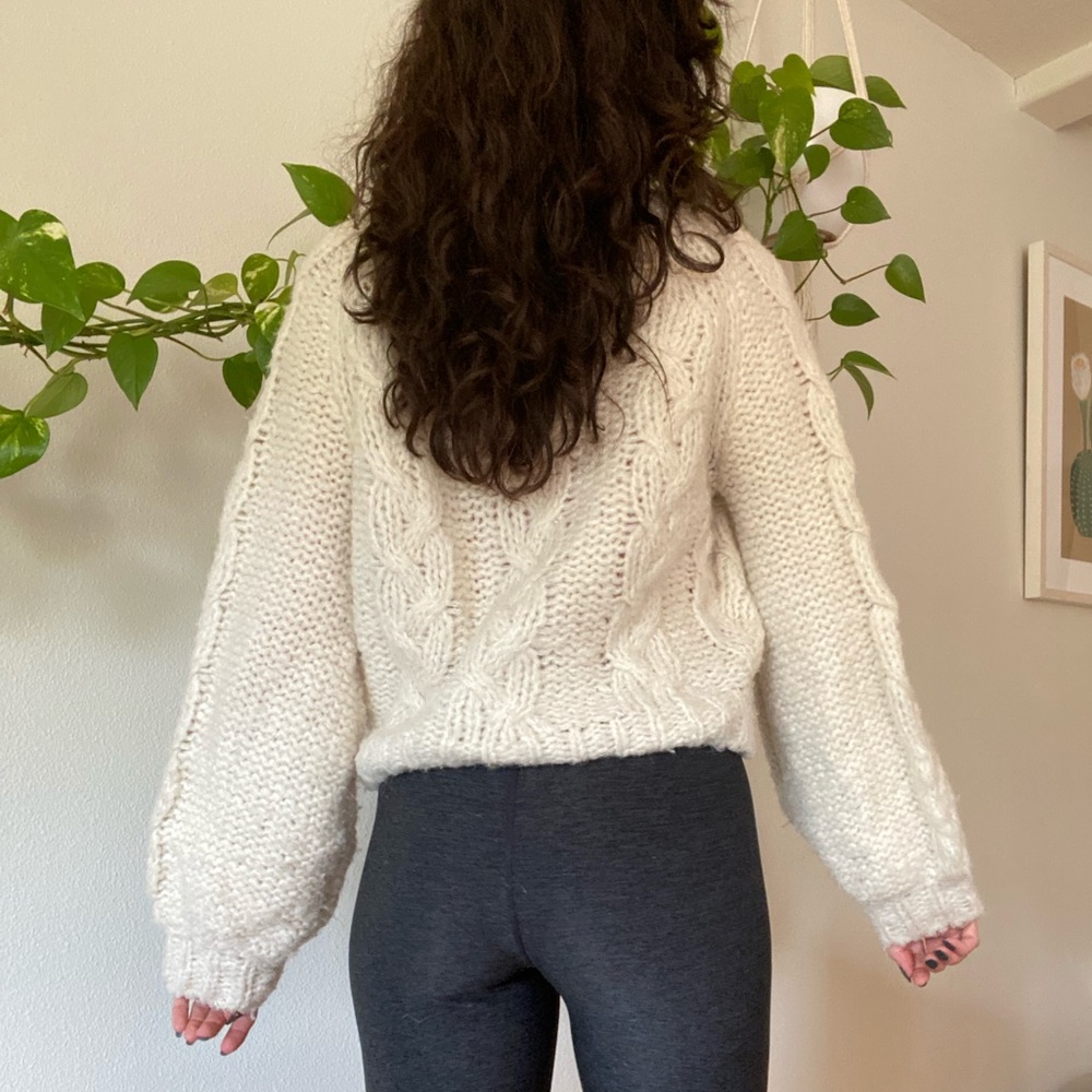 Anine Bing Sweater with Wide Sleeves